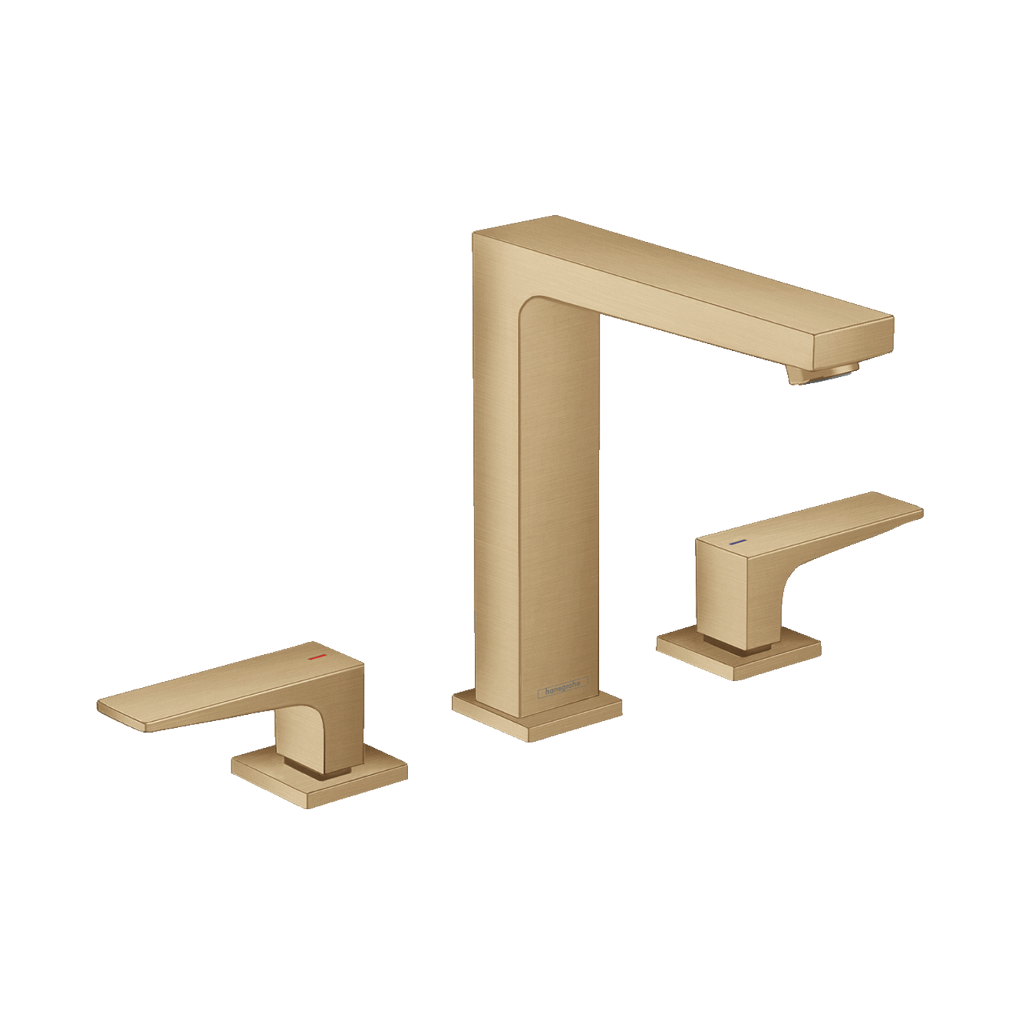 Hansgrohe Metropol 160 Brushed Bronze baterija (slavina) za umivaonik dvoručna sa odlivnim ventilom sifona push-open 32515140