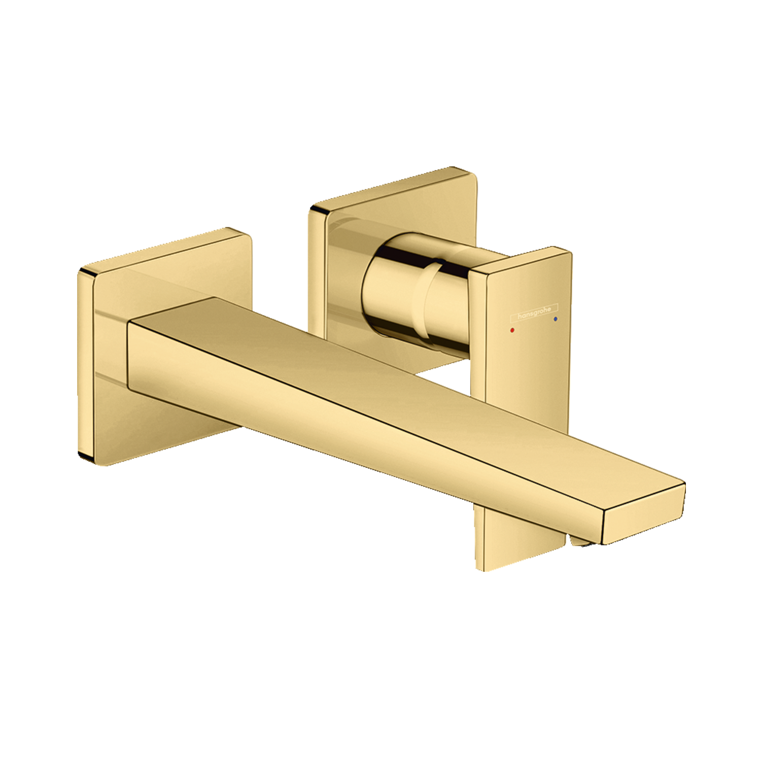 Hansgrohe Metropol 225 Polished Gold Optic uzidna baterija (slavina) za umivaonik sa odlivnim ventilom sifona nezatvorivim 32526990