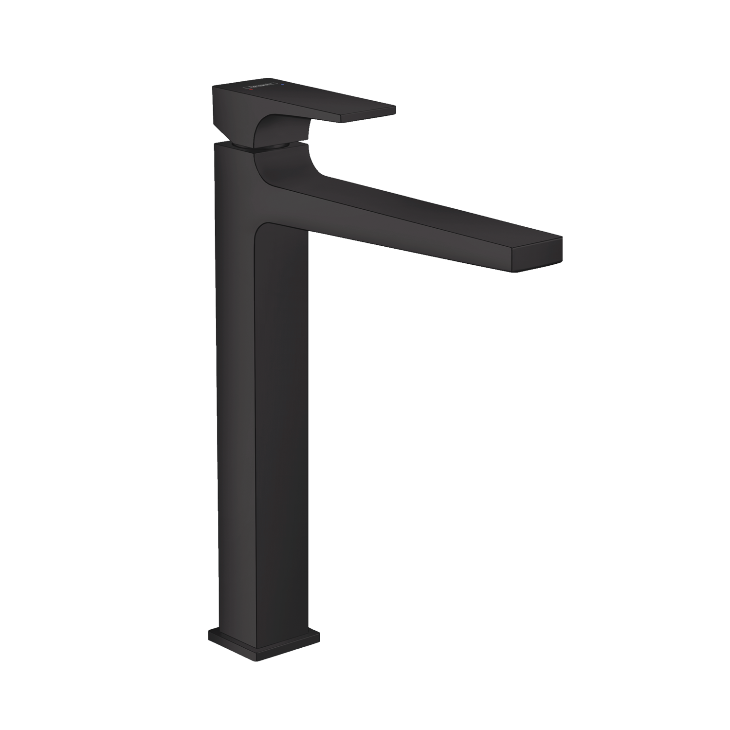 Hansgrohe Metropol 260 Matt Black Air Power EcoSmart baterija (slavina) za umivaonik sa odlivnim ventilom sifona push-open metalnim 32512670