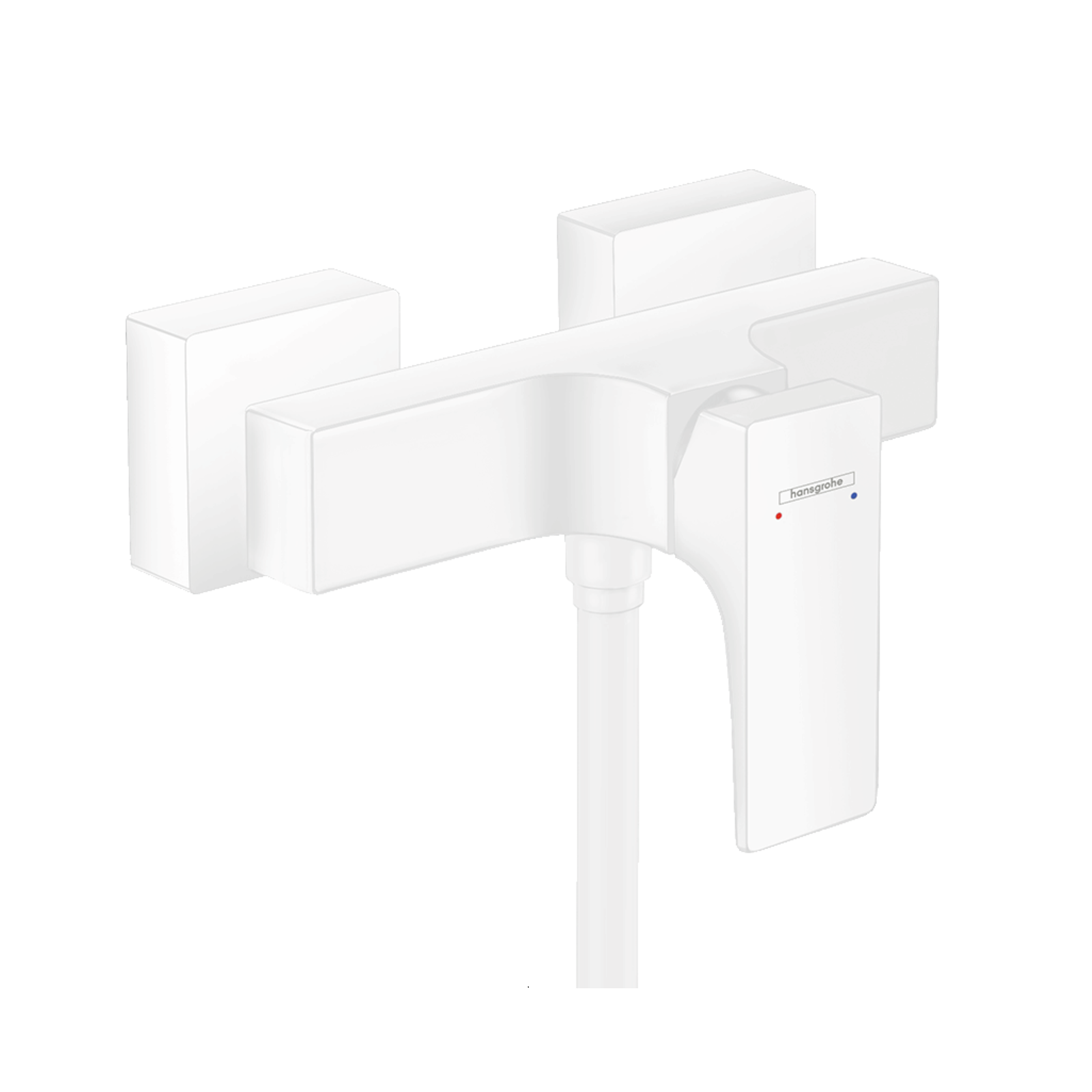 Hansgrohe Metropol Matt White baterija (slavina) za ručni tuš 32560700