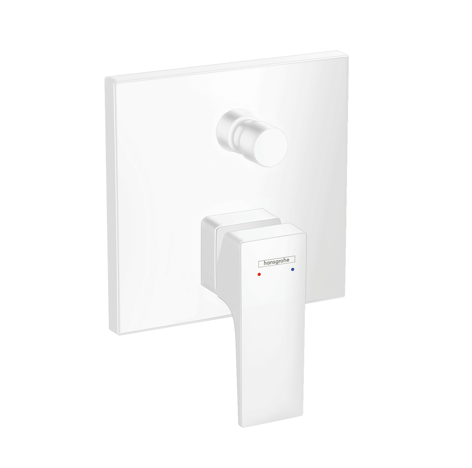 Hansgrohe Metropol Matt White mešač sa prebacivačem četvrtasti sa 2 funckije 32545700