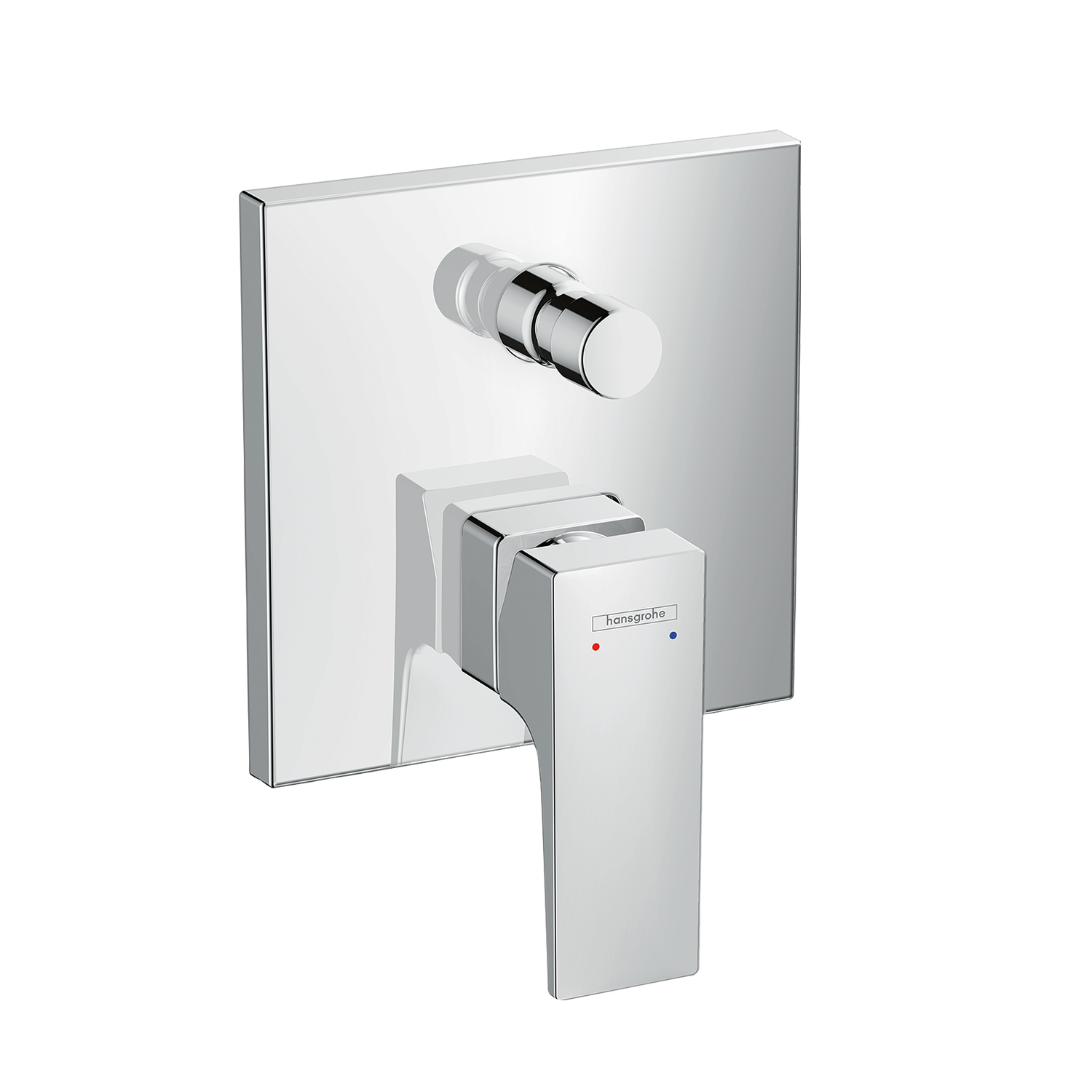 Hansgrohe Metropol Chrome mešač sa prebacivačem četvrtasti sa integrisanom bezbednosnom kombinacijom (EN1717) 32546000