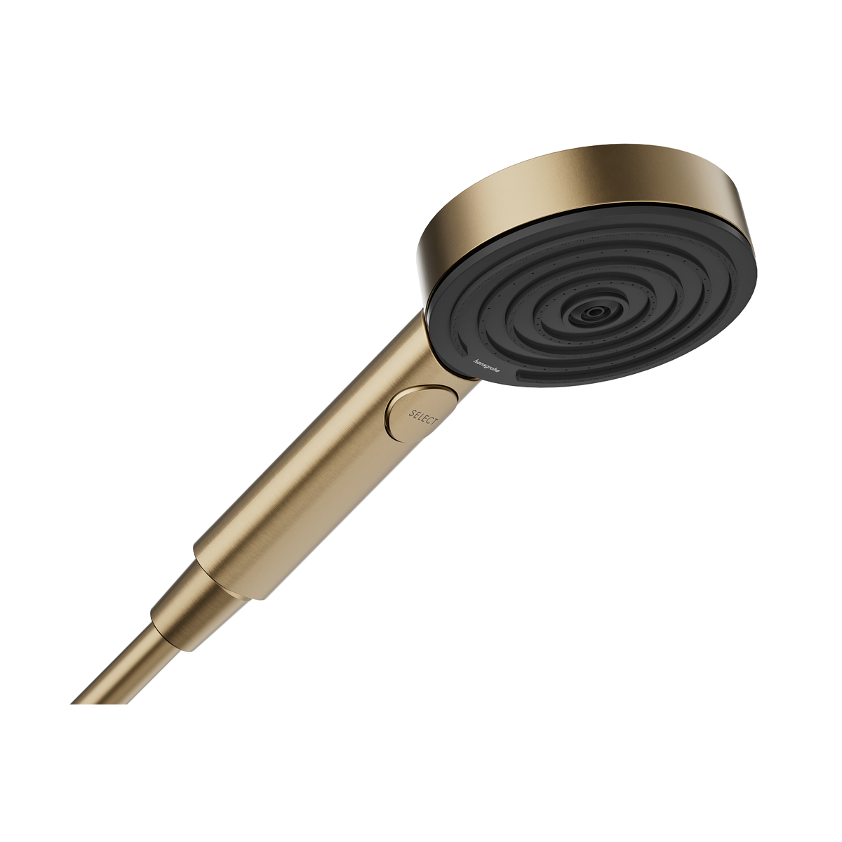 Hansgrohe Pulsify Select S Relaxation 105 Brushed Bronze ručni tuš sa 3 vrste mlaza 24110140