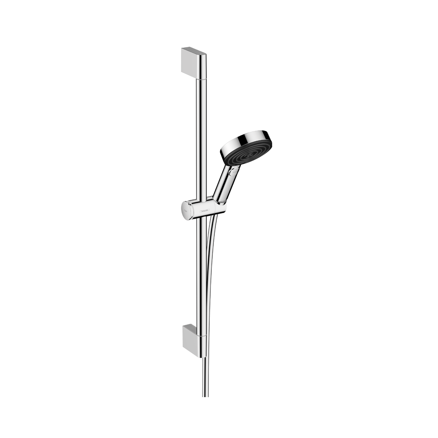 Hansgrohe Pulsify Select S Relaxation 105  Chrome ručni tuš sa 3 vrste mlaza sa usponskom šipkom, kliznim držačem i crevom 24160000