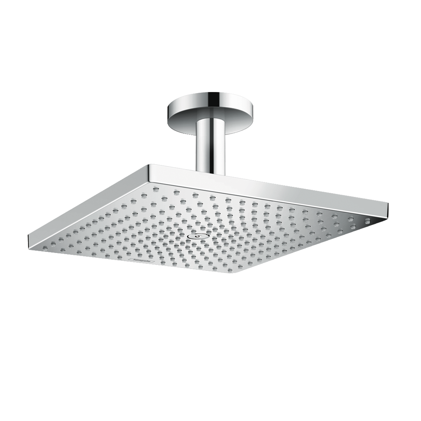 Hansgrohe Raindance E 300 Chrome nadglavni tuš okrugli sa 1 mlazom i držačem nadglavnog tuša plafonskim od 160 mm 26250000