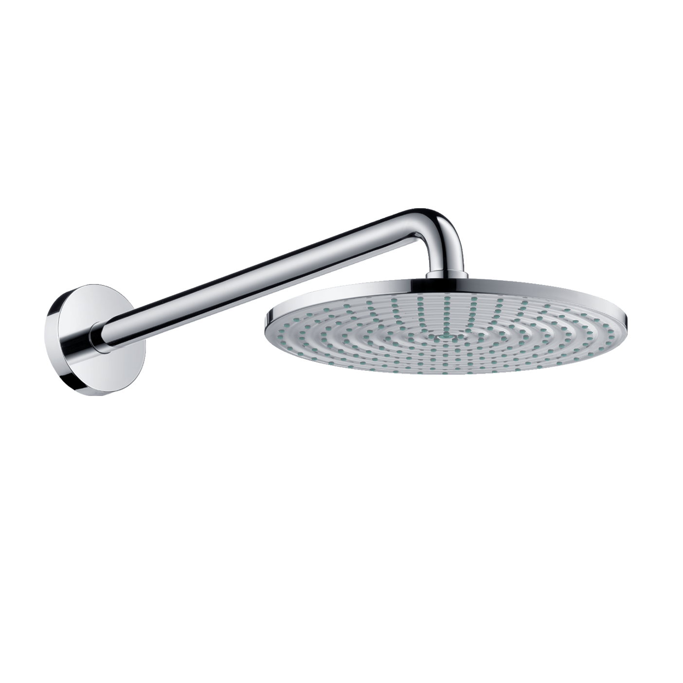 Hansgrohe Raindance S 240 Chrome nadglavni tuš okrugli sa 1 mlazom i držačem nadglavnog tuša zidnim od 389mm 27474000