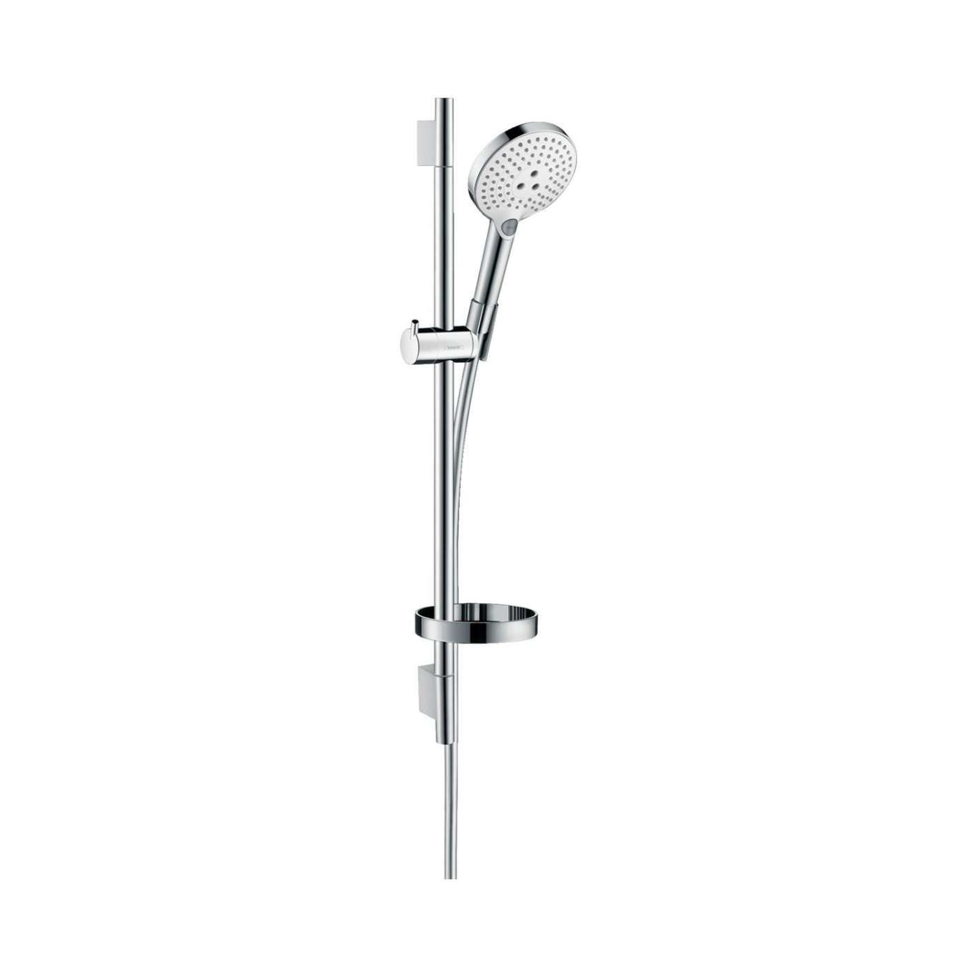 Hansgrohe Raindance Select S 120 tuš set: usponska šipka, ručni tuš, držač za sapun i Isiflex 1600 crevo za ručni tuš 26630400