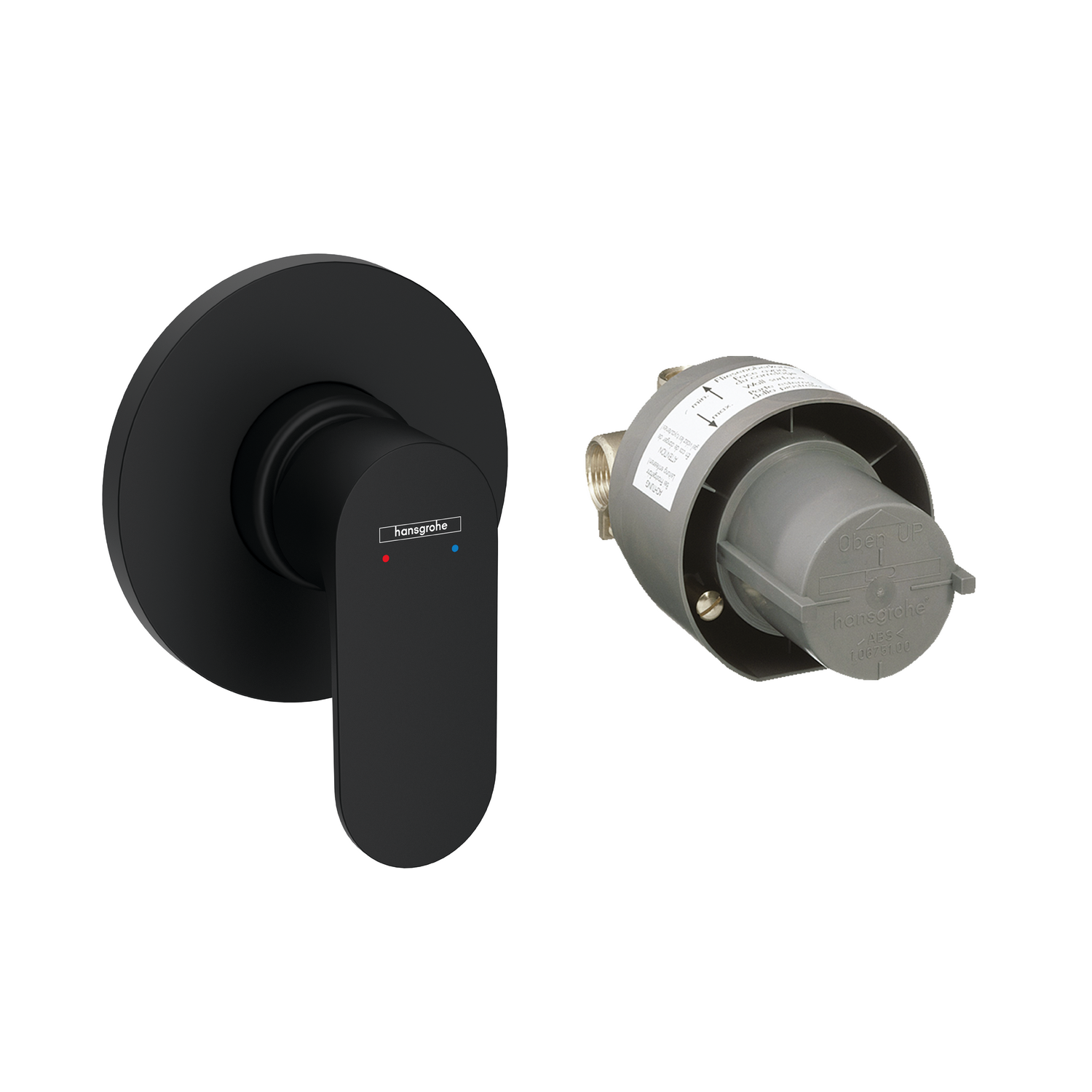 Hansgrohe Rebris S Matt Black mešač sa ugradnim telom 72648670