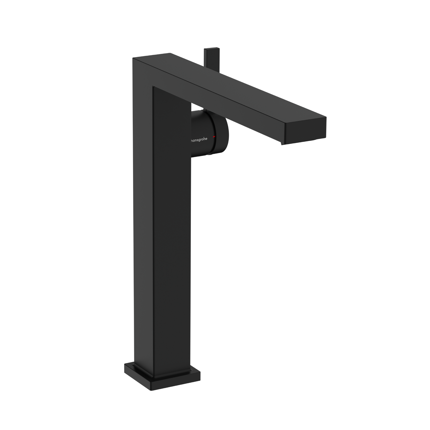 Hansgrohe Tecturis E 240 Fine CoolStart EcoSmart+ Matt Black baterija (slavina) za umivaonik sa odlivnim ventilom sifona push-open 73070670