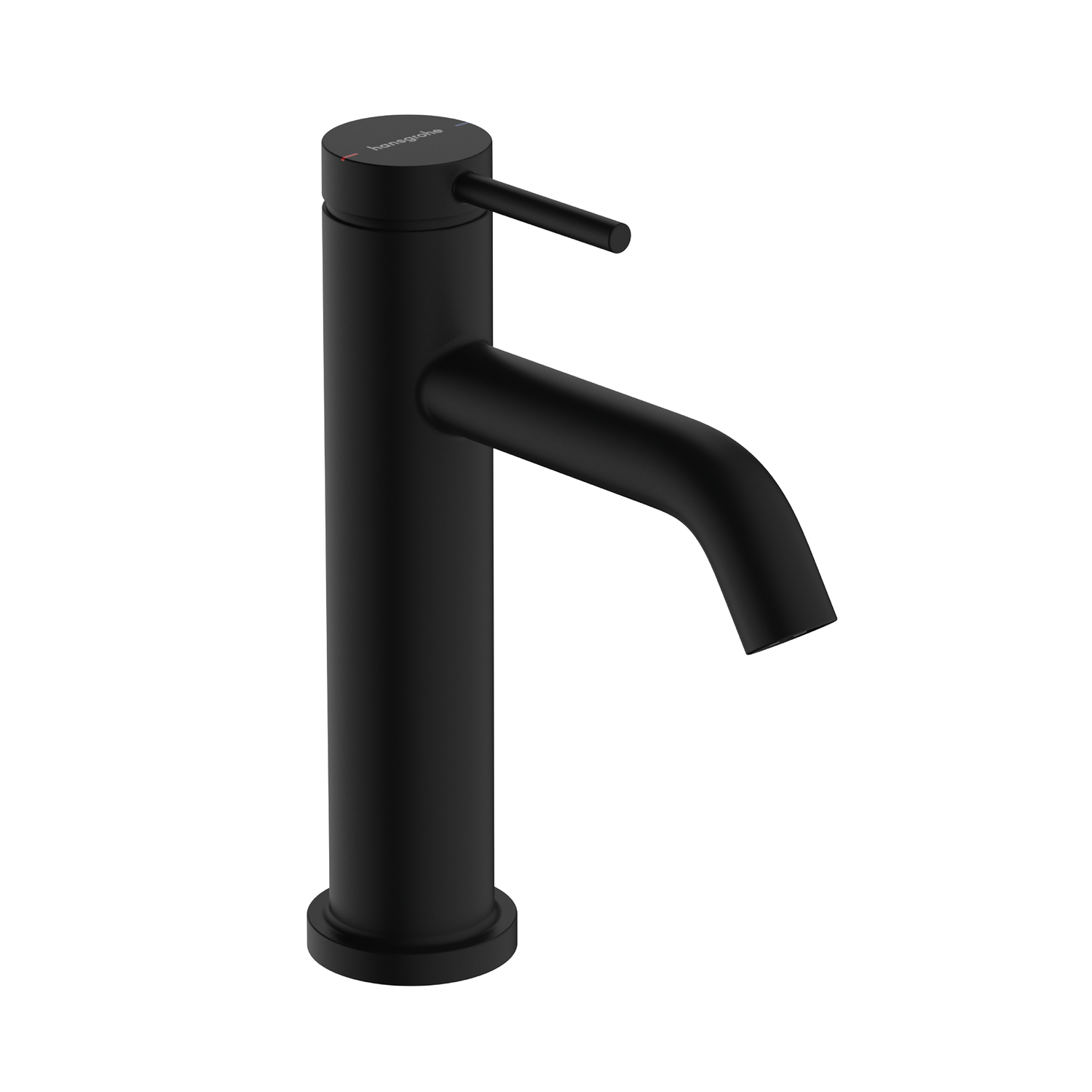 Hansgrohe Tecturis S 110 EcoSmart+ Matt Black baterija (slavina) za umivaonik sa odlivnim ventilom sifona pop-up 73310670