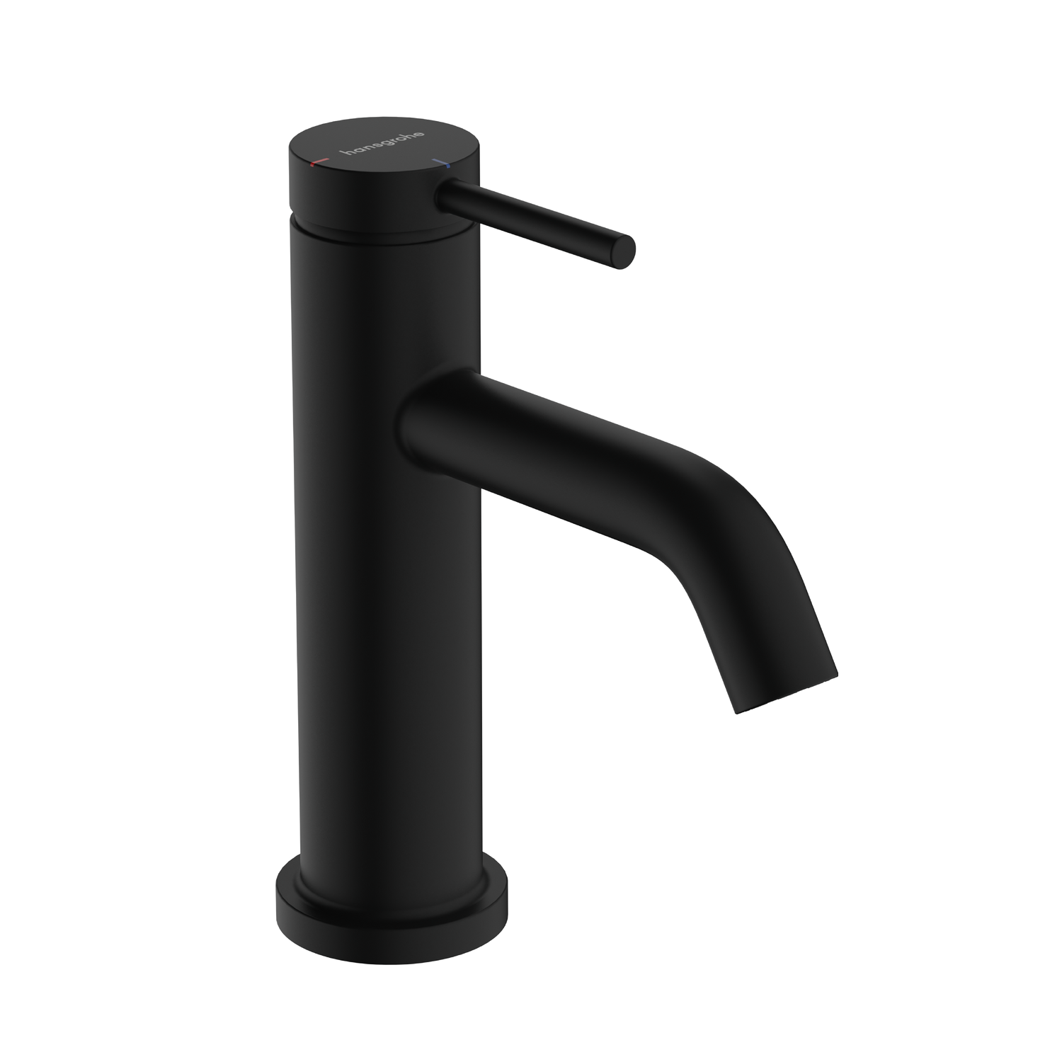 Hansgrohe Tecturis S 80 CoolStart EcoSmart+ Matt Black baterija (slavina) za umivaonik sa odlivnim ventilom sifona pop-up 73302670