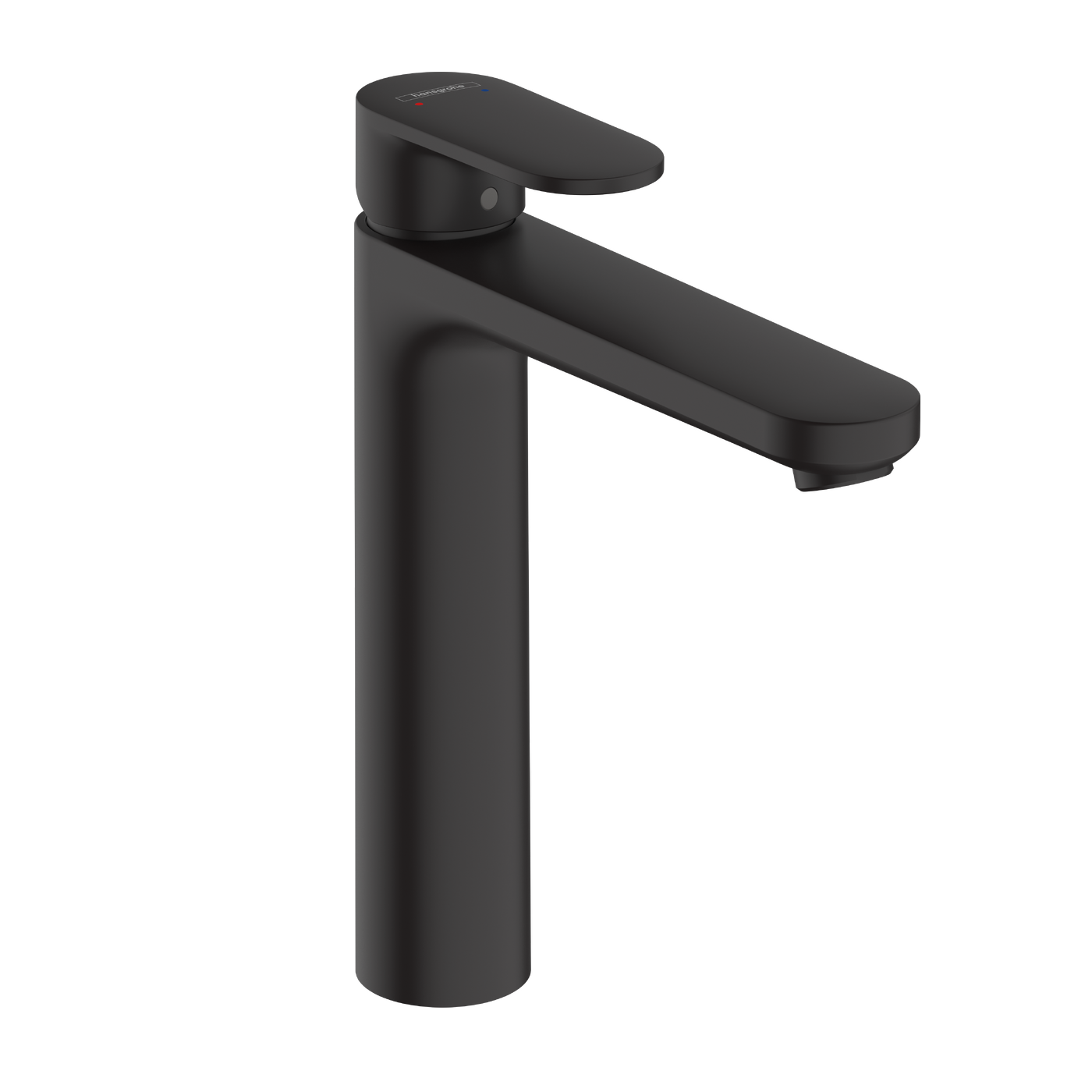 Hansgrohe Vernis Blend 190 Matt Black baterija (slavina) za umivaonik sa odlivnim ventilom sifona pop-up 71552670