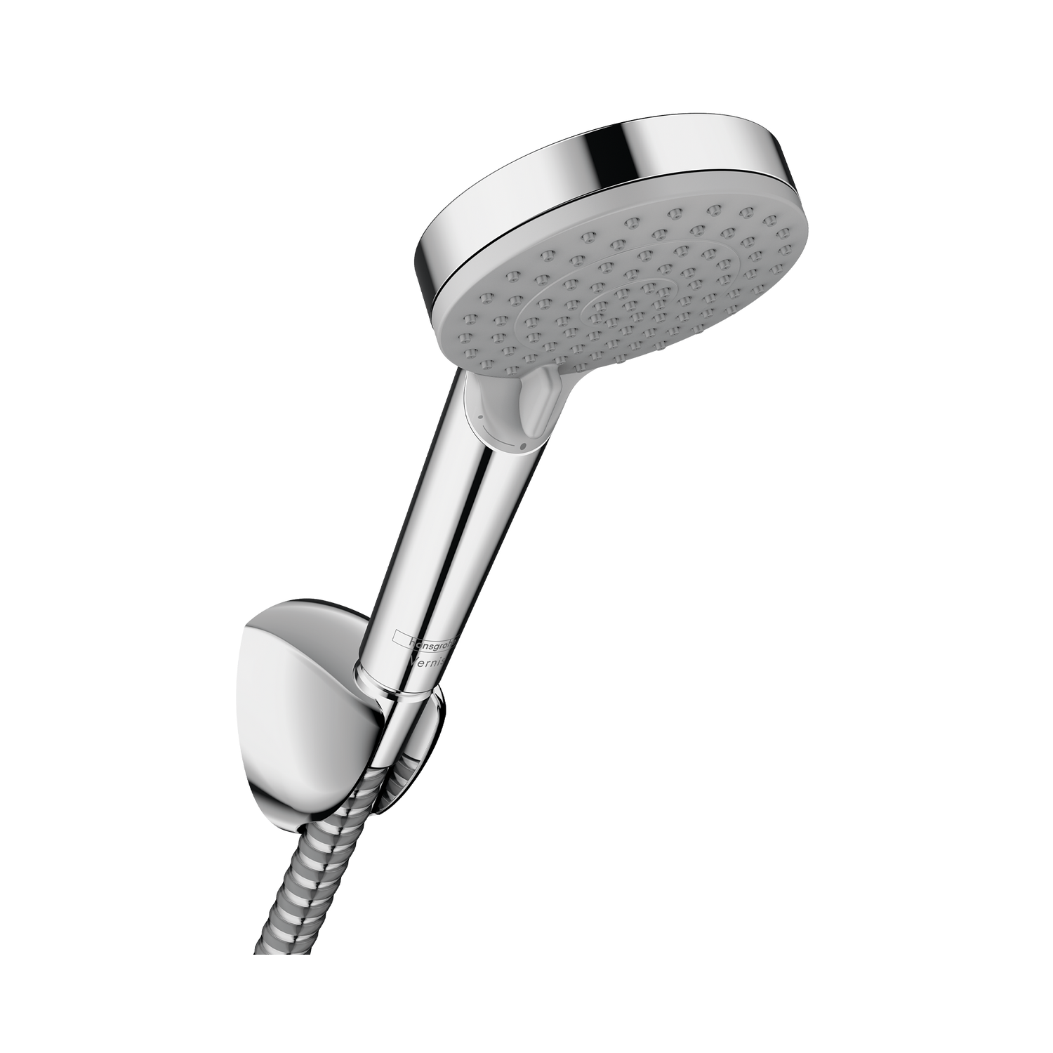 Hansgrohe Vernis Blend Vario EcoSmart 100 Chrome ručni tuš sa 2 vrste mlaza sa držačem i crevom Metaflex C' 1600 26278000