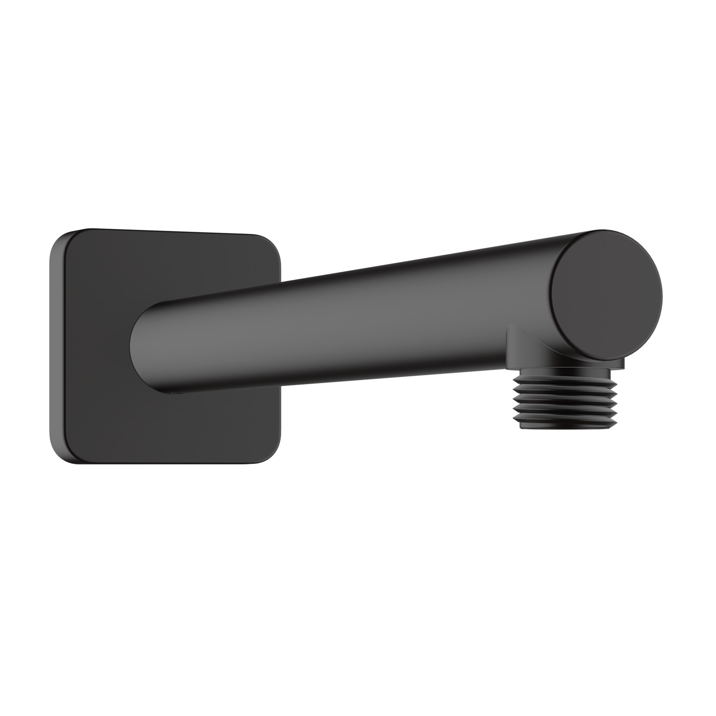 Hansgrohe Vernis Shape 240 Matt Black držač nadglavnog tuša četvrtasti 26405670