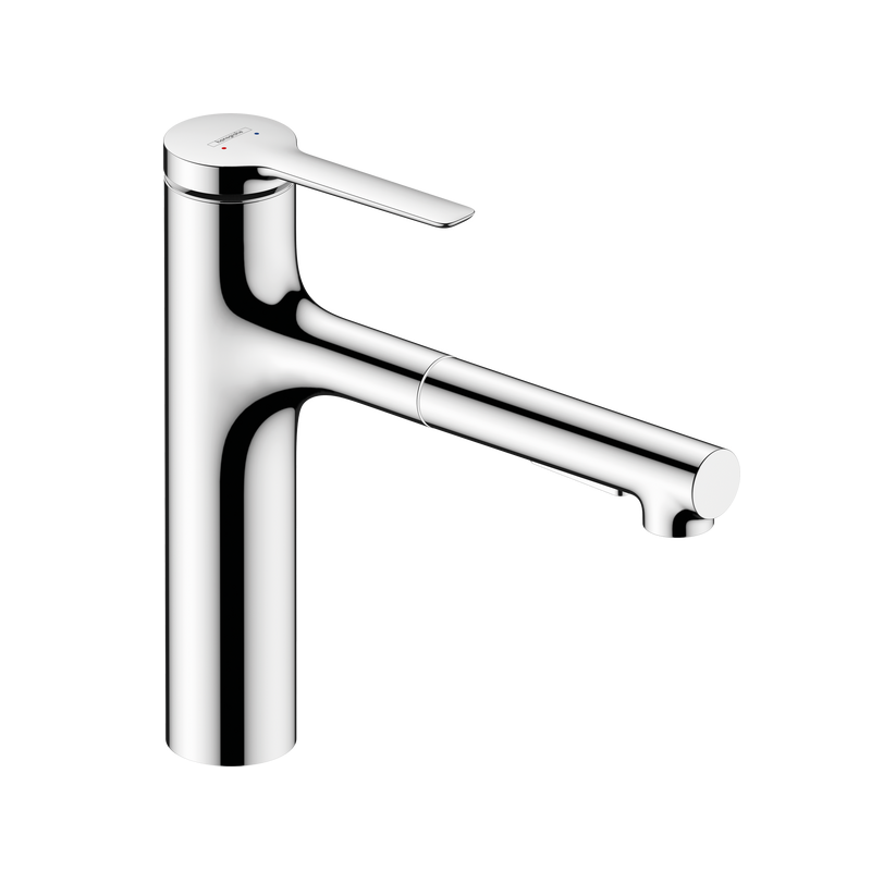 Hansgrohe Zesis M33 160 Chrome baterija (slavina) za sudoperu sa izvlačećim tušem sa 2 mlaza 74801000