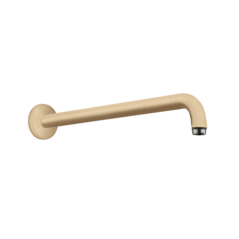 Hansrohe 389 Brushed Bronze držač nadglavnog tuša zidni sa okruglom rozetom 27413140