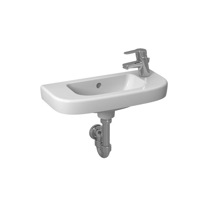 Jika Deep White umivaonik (lavabo) 50x23x0,6 konzolni sa rupom za bateriju desno i sa prelivom 8.1561.5.000.106.1