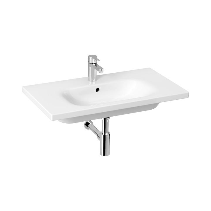 Jika Mio N White umivaonik (lavabo) 80x45x0,35 konzolni sa rupom za bateriju 8.1271.6.000.104.1