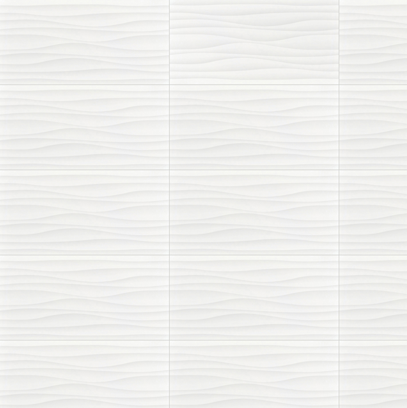 Keramika Kanjiža Bianca Onda 3D 25x50 8,8mm pločica zidna 1.250 60.000