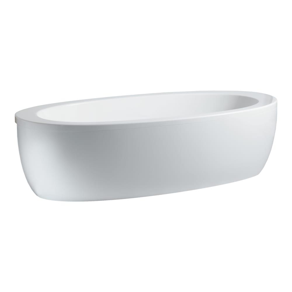 Laufen Il Bagno Alessi White kada 203x102x57,5 ovalna, poluugradna, sa centralnim izrezom 2.4497.0.000.000.1
