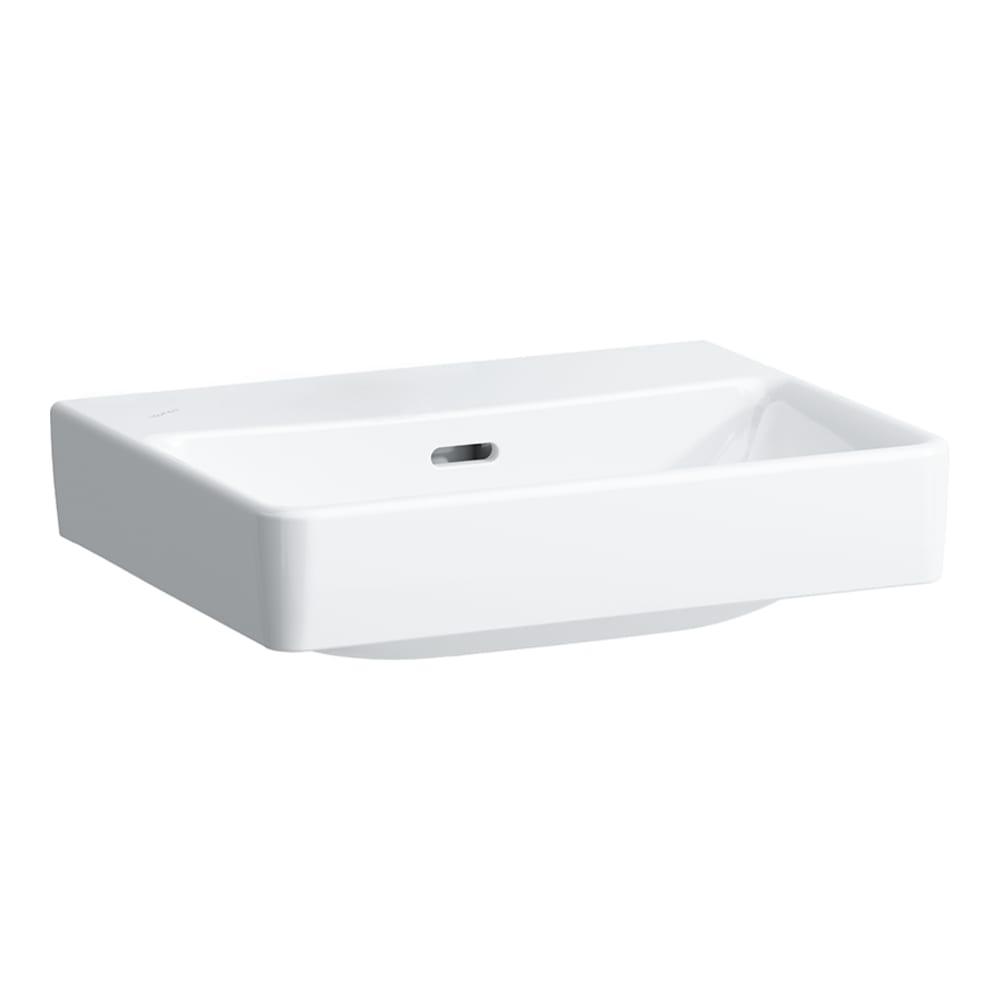 Laufen Pro S White umivaonik (lavabo) 45x34x8,5 konzolni sa prelivom 8.1596.1.000.109.1