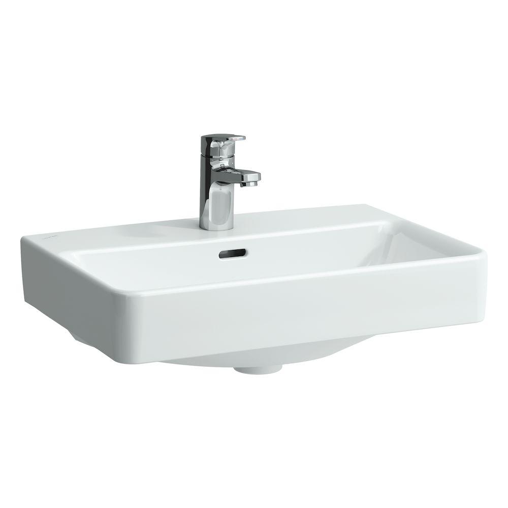 Laufen Pro S White umivaonik (lavabo) 55x38x9,5 konzolni sa rupom za bateriju i prelivom 8.1895.8.000.104.1