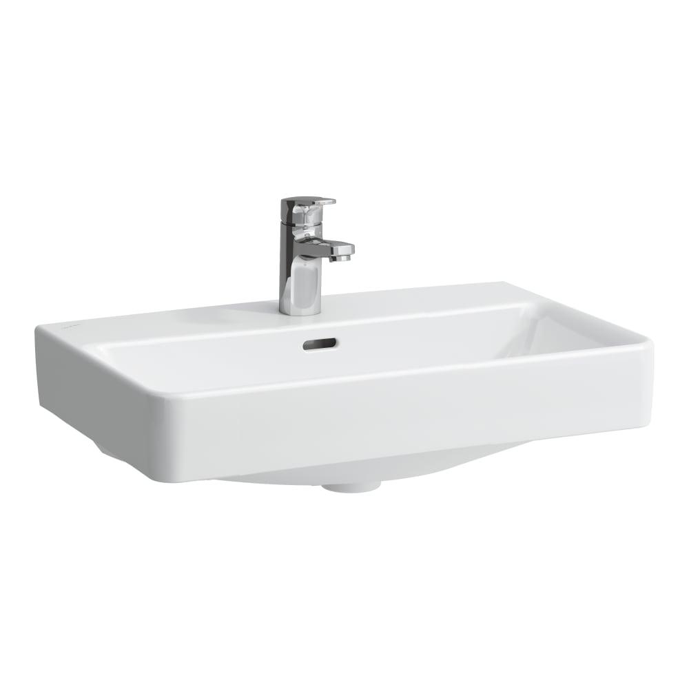 Laufen Pro S White umivaonik (lavabo) 60x38x17,5 konzolni sa rupom za bateriju i prelivom 8.1895.9.000.104.1