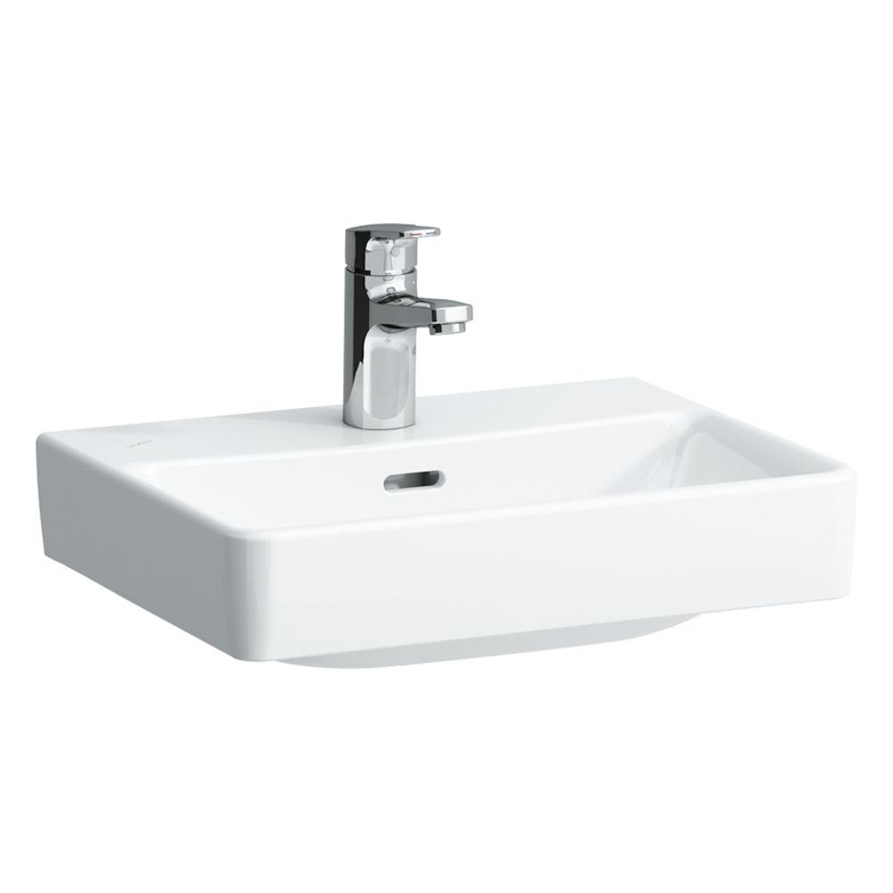 Laufen Pro S White umivaonik (lavabo) 45x34x8,5 konzolni sa rupom za bateriju 8.1596.1.000.104.1