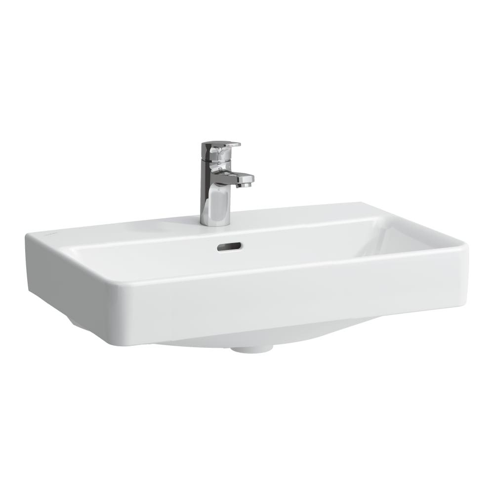 Laufen Pro S White umivaonik (lavabo) 60x38x17,5 konzolni sa rupom za bateriju i prelivom 8.1295.3.000.104.1
