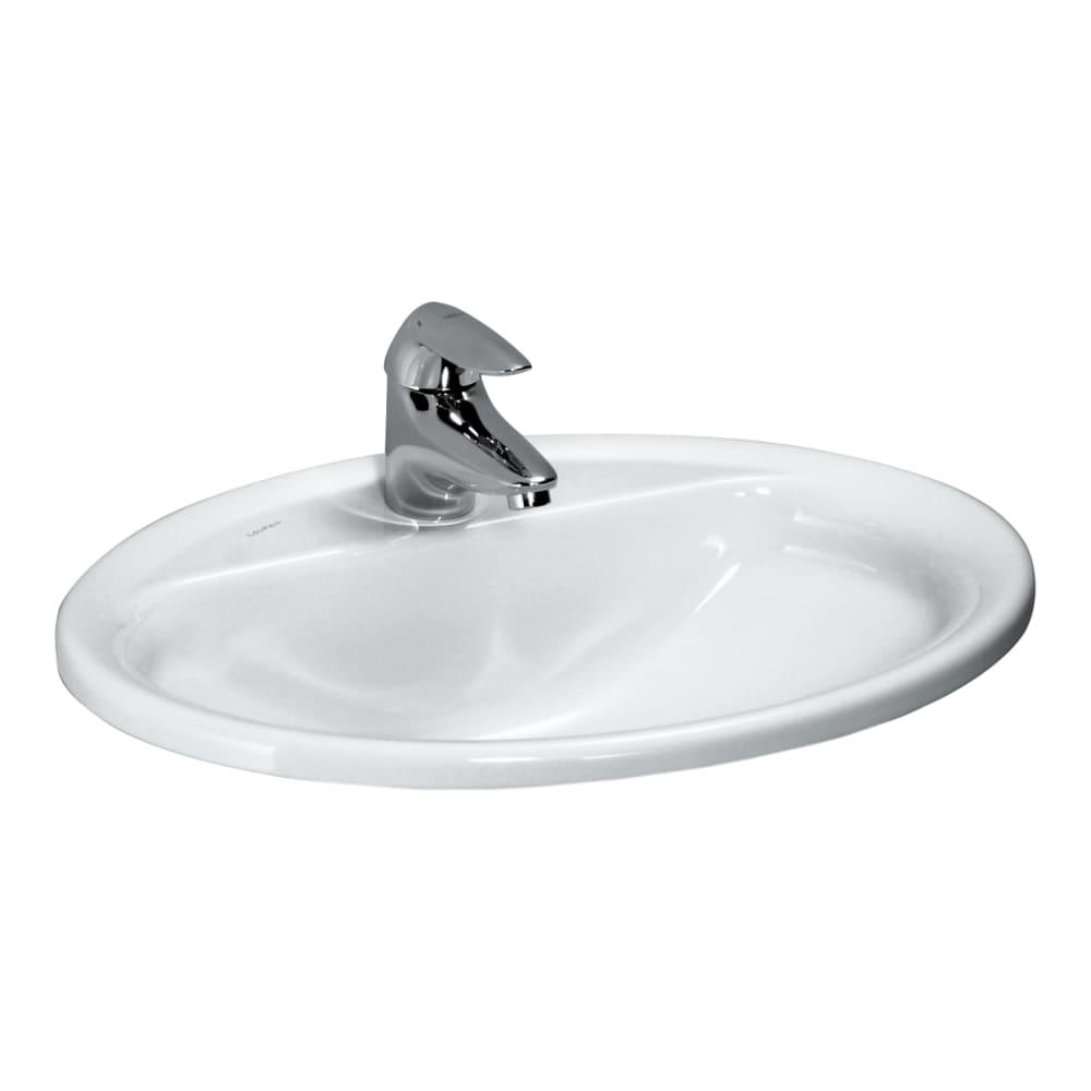 Laufen Pro White umivaonik (lavabo) 56x44x16,5 ugradni sa rupom za bateriju 8.1395.1.000.104.1