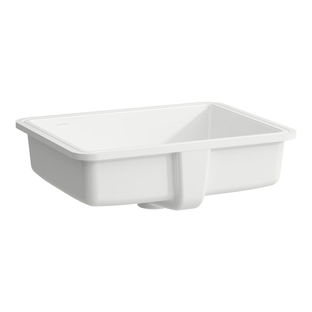 Laufen Savoy White umivaonik (lavabo) 50x39,5x12,5 podgradni četvrtasti sa prelivom 8.1894.7.000.109.1