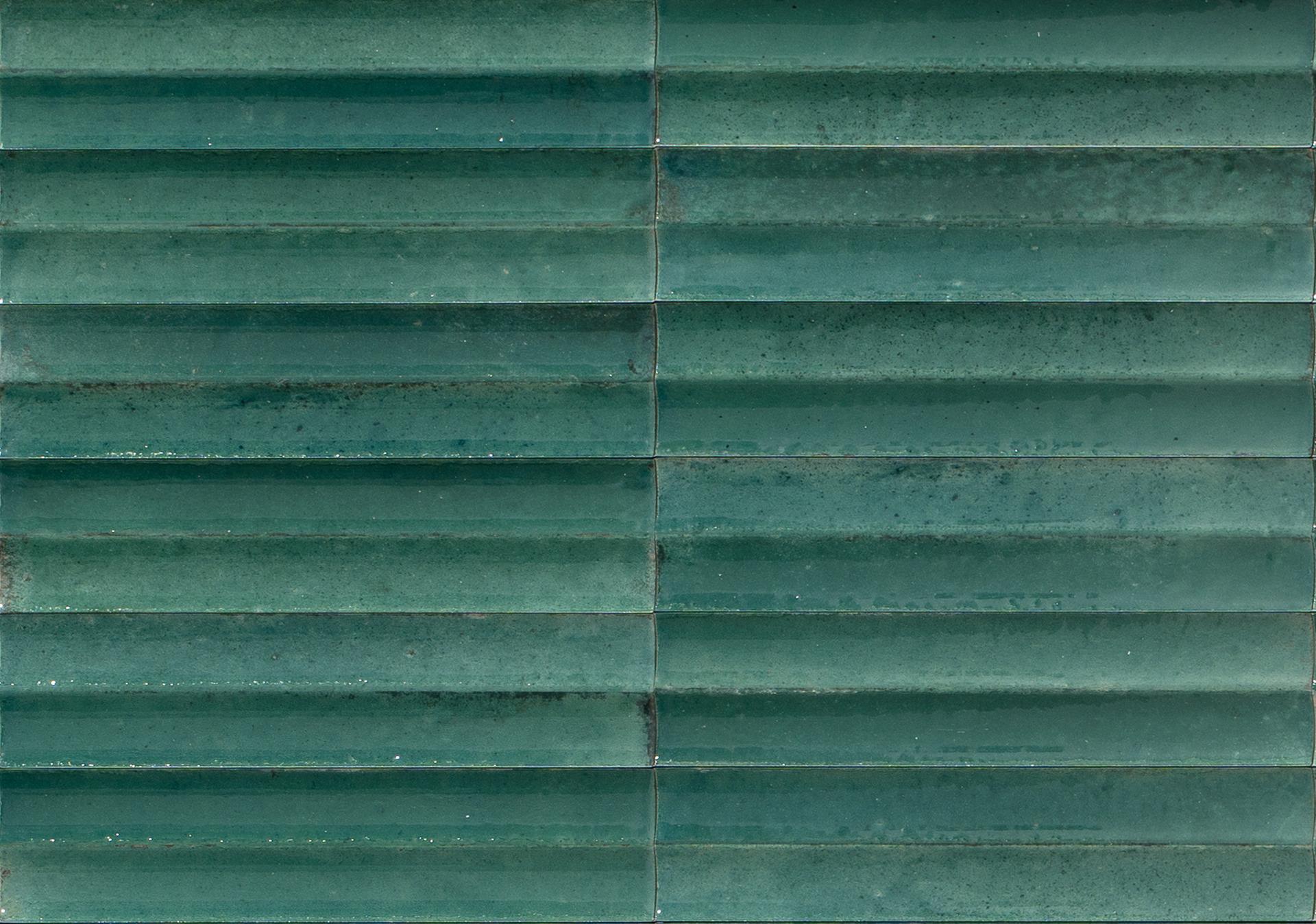 Marazzi Lume Emerald Struttura 3D Swing MP9A 6x24 14mm Lux pločica zidna sjajna talasasta 0.720 43.200