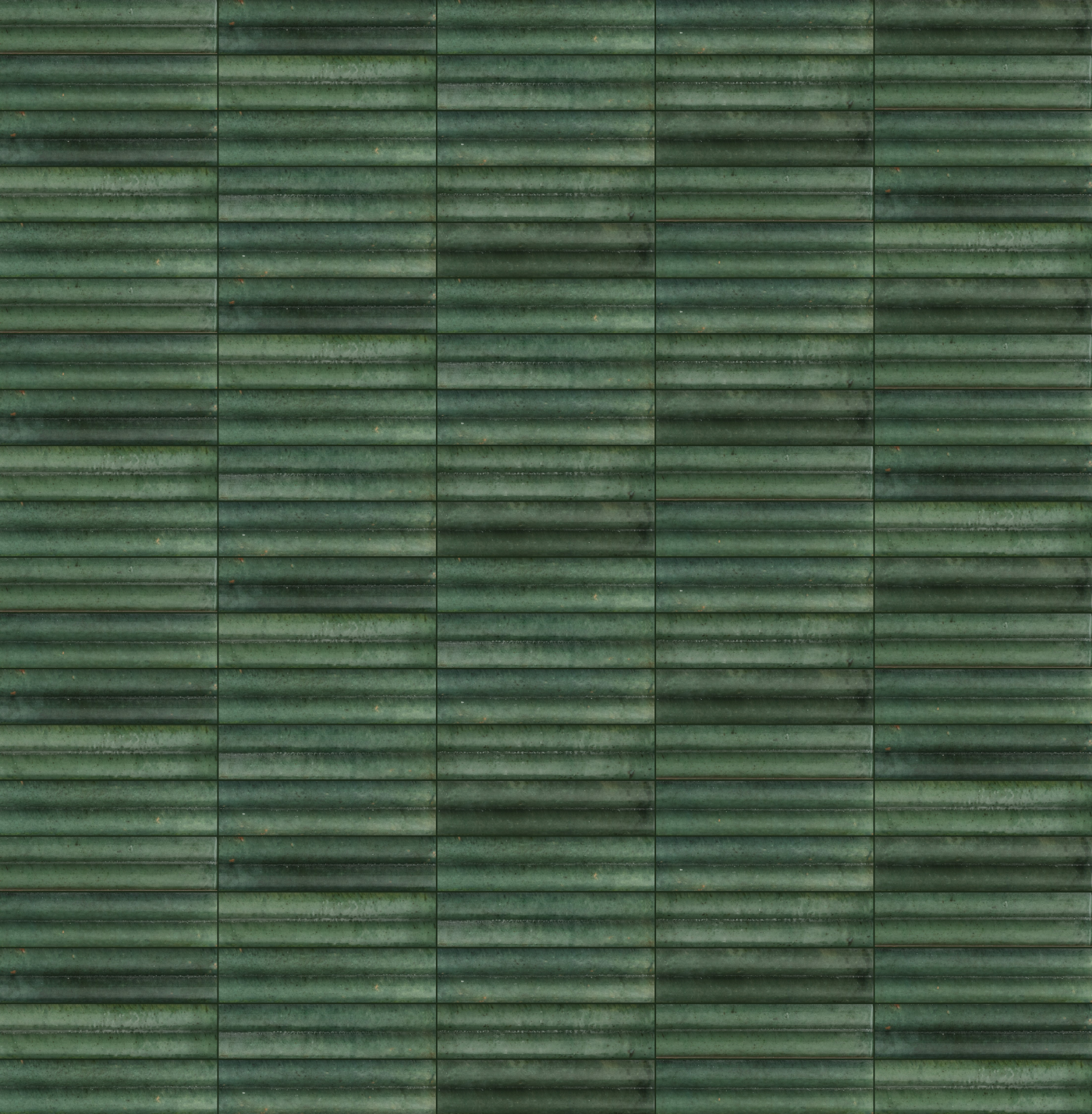 Marazzi Lume Green Struttura 3D Swing MP92 6x24 14mm Lux pločica zidna sjajna talasasta 0.720 43.200
