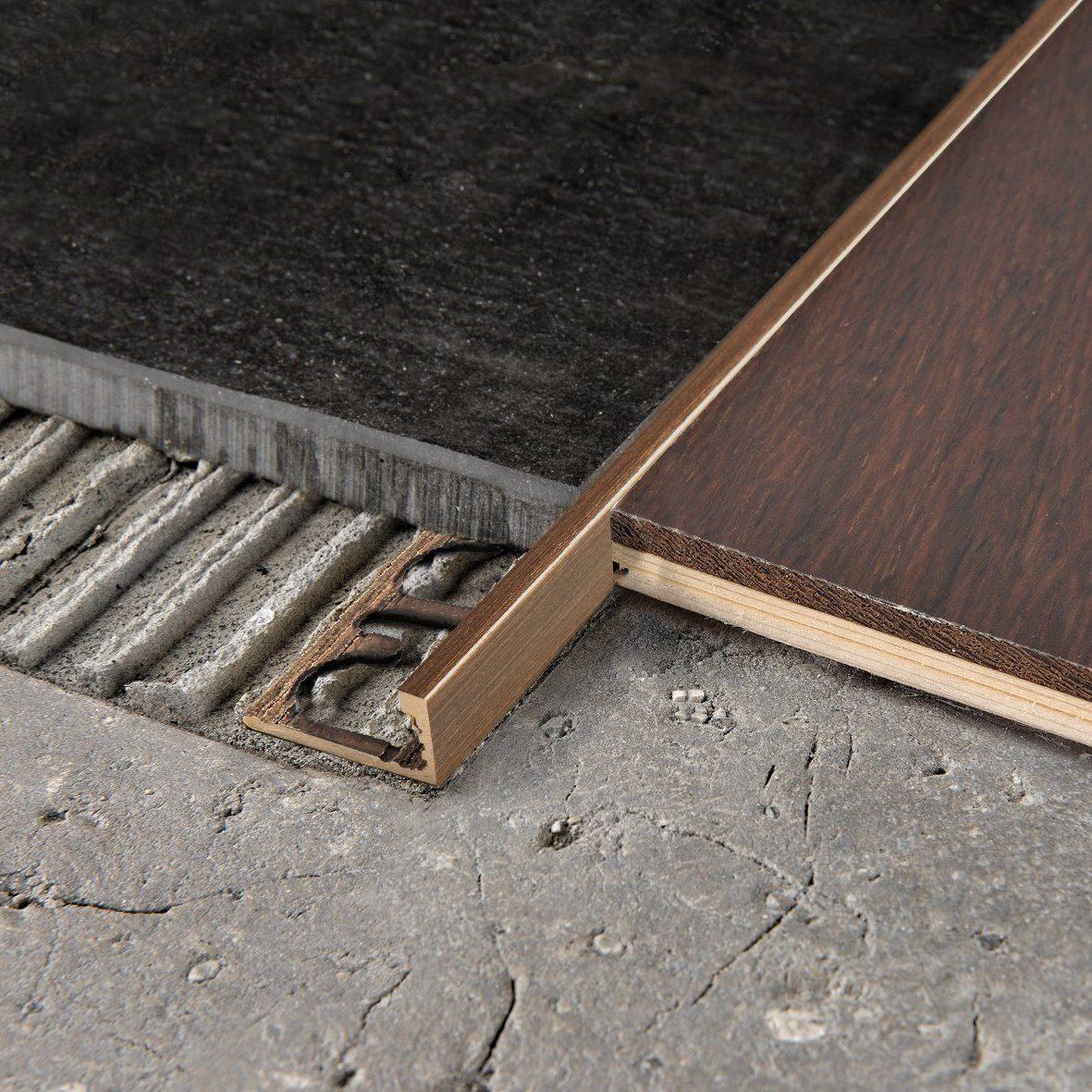 Progress Profiles Proterminal 12,5mm Antique Brass PTOB125 lajsna (profil) ugaona mesingana za pločice dužine 2,7m u termofoliji