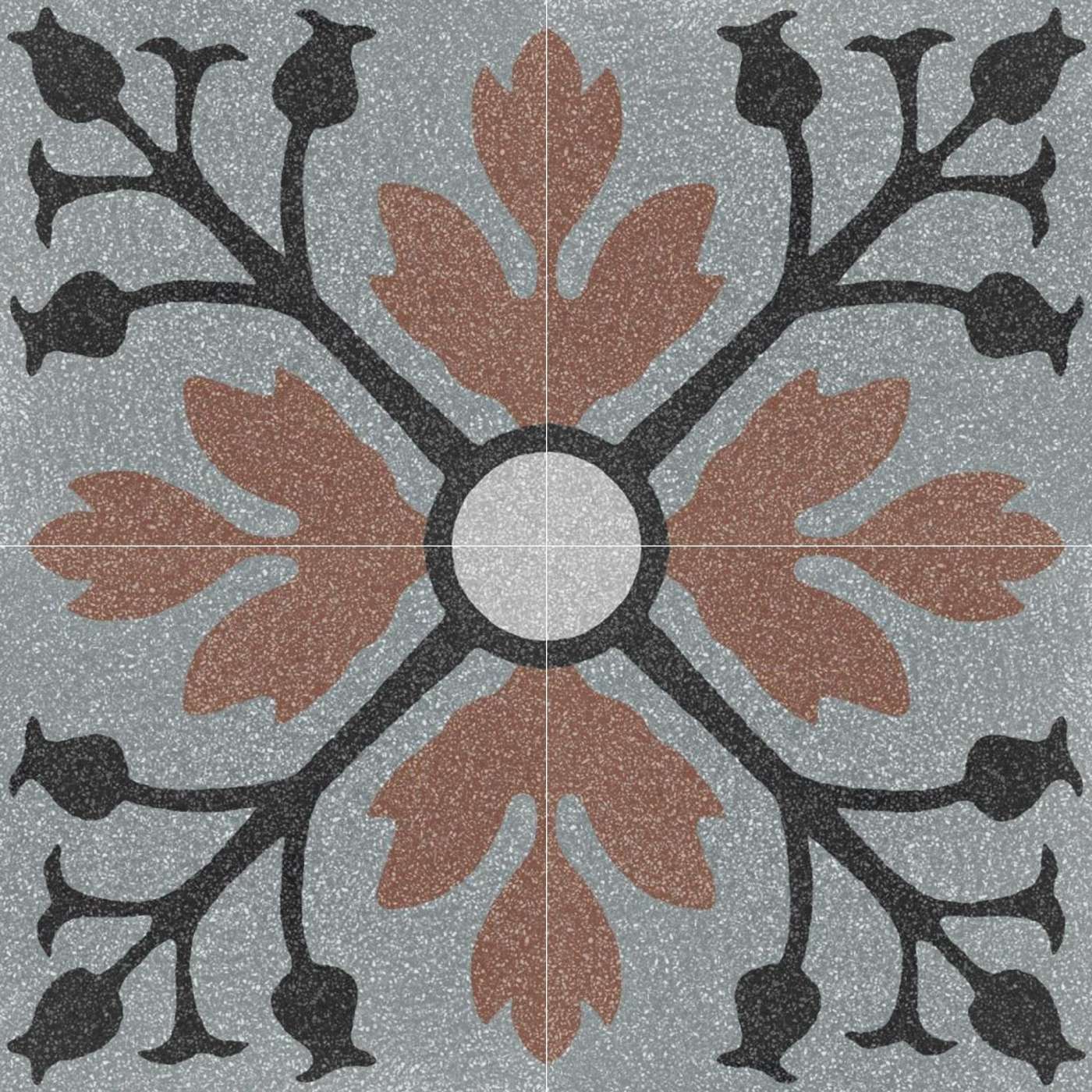 Ragno Abitare Decor Azzurro R62Z 20x20 Tappeto 1 pločica