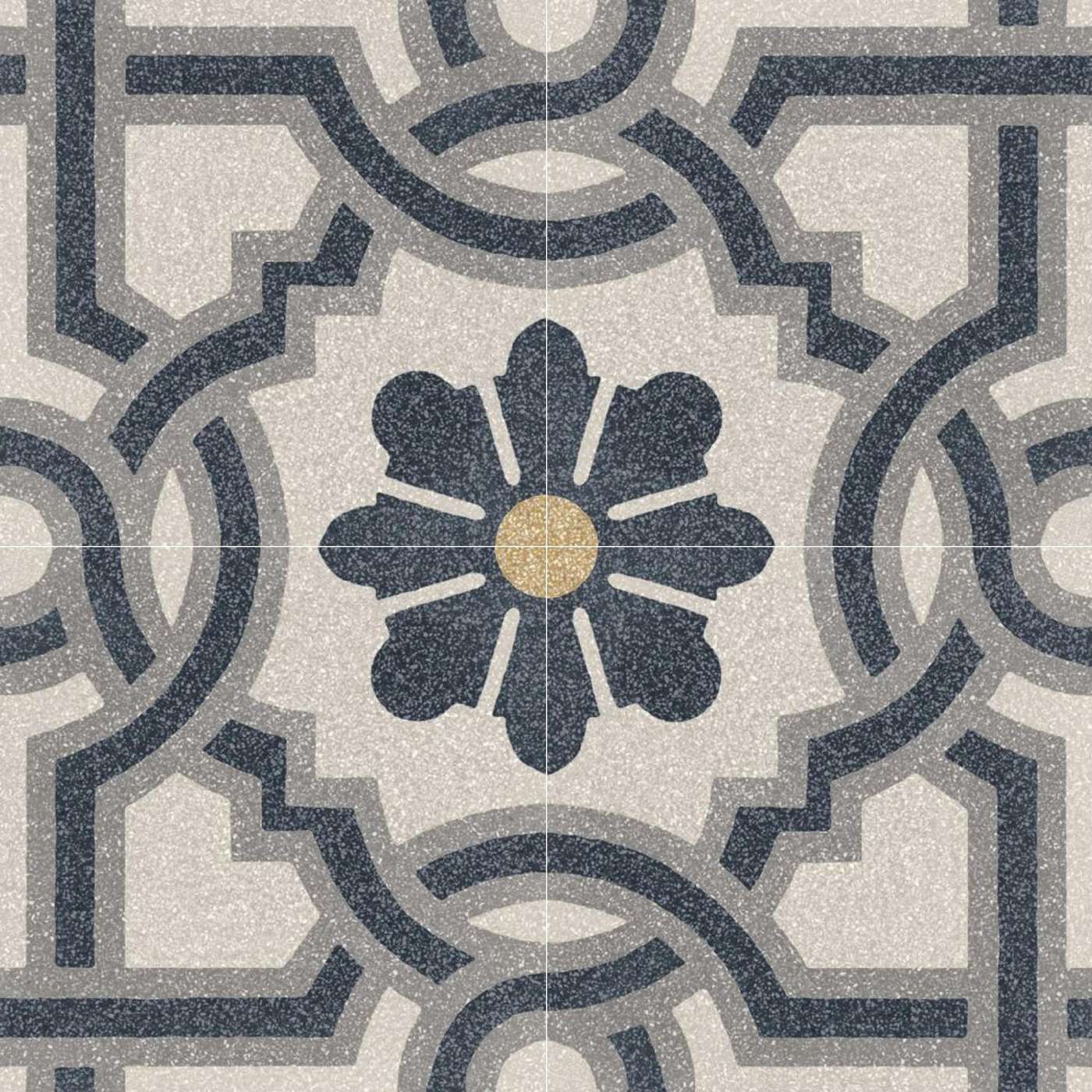 Ragno Abitare Decor Bianco, Grigio R633 20x20 Tappeto 5 pločica