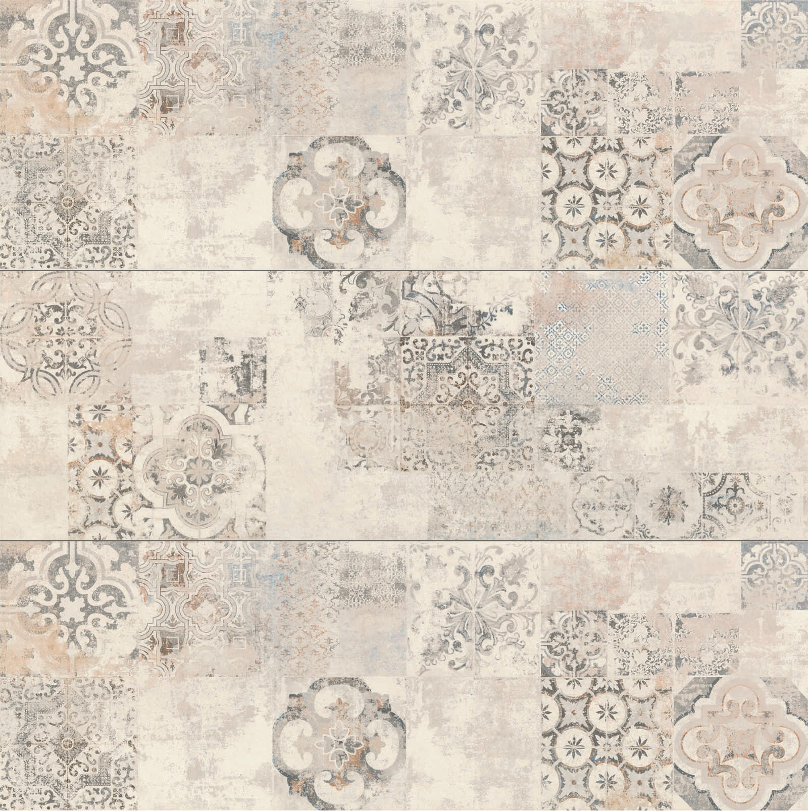 Ragno Terracruda Decoro Carpet Luce / Calce / Piombo R02N 40x120 6mm Naturalle/Matt Rett pločica 2.880 46.080