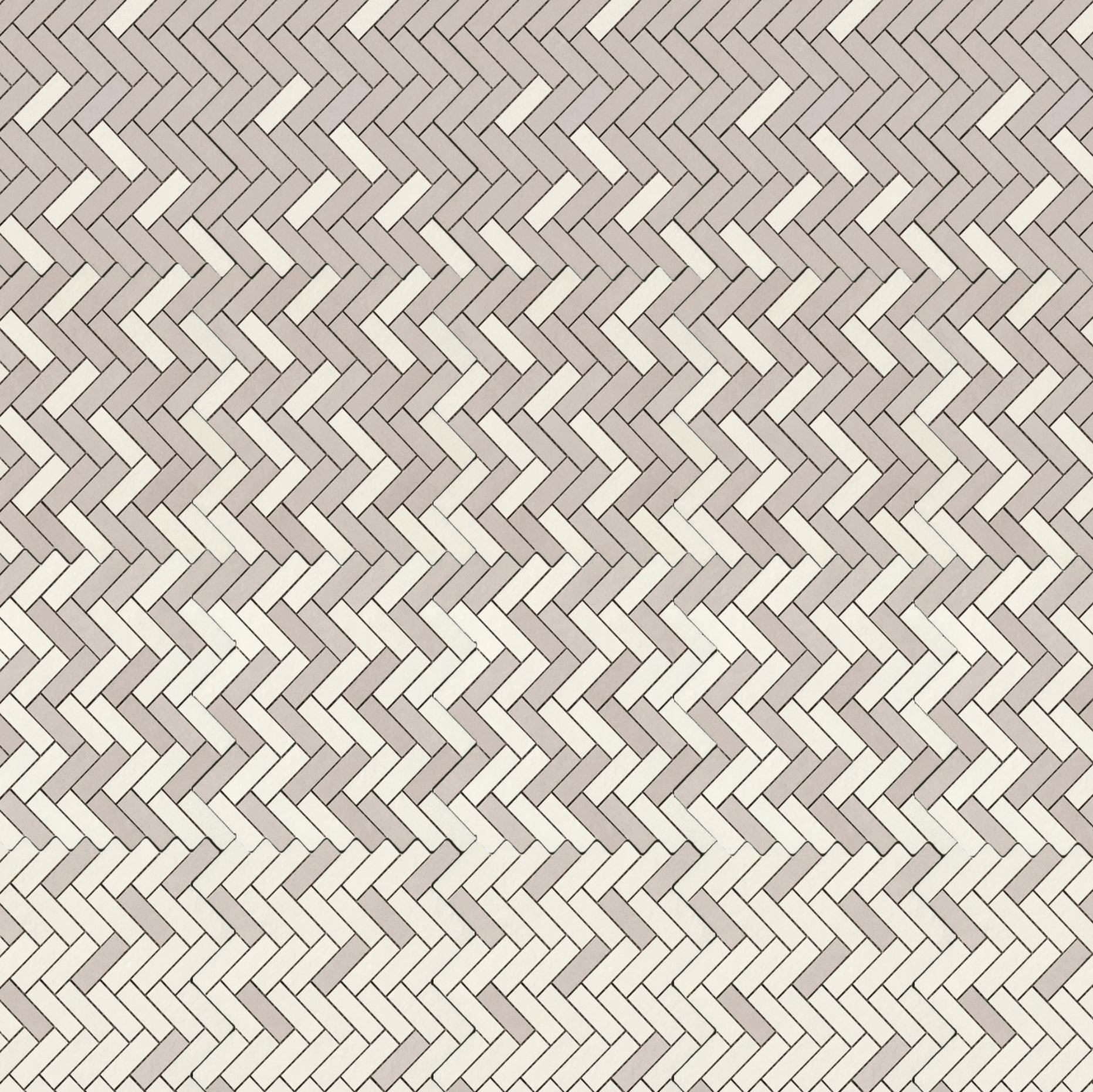 Ragno Terracruda Decoro Mosaico Degradé Luce / Calce R060 33,2x128,8 6mm Matt mozaik 0.320