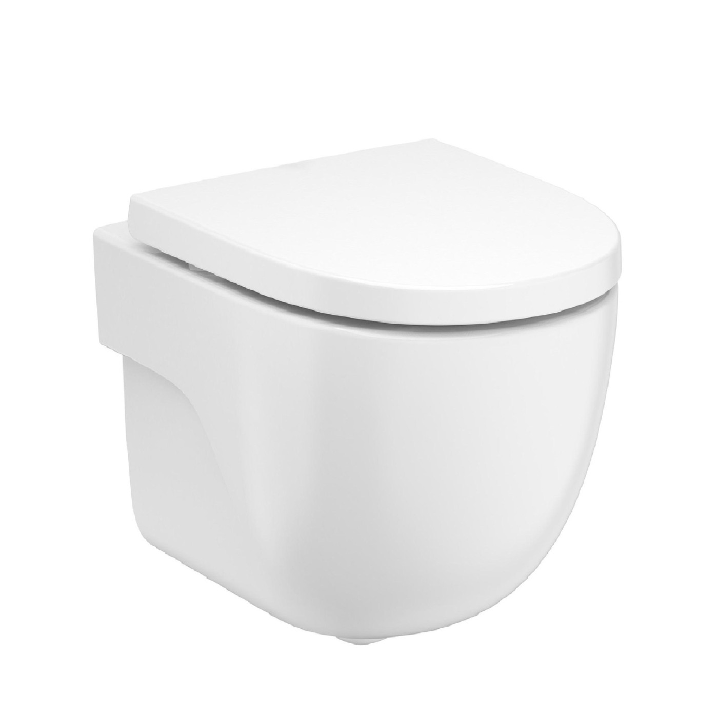 Roca Meridian Compact Rimless White WC šolja 36x48x40 konzolna ovalna A346244000
