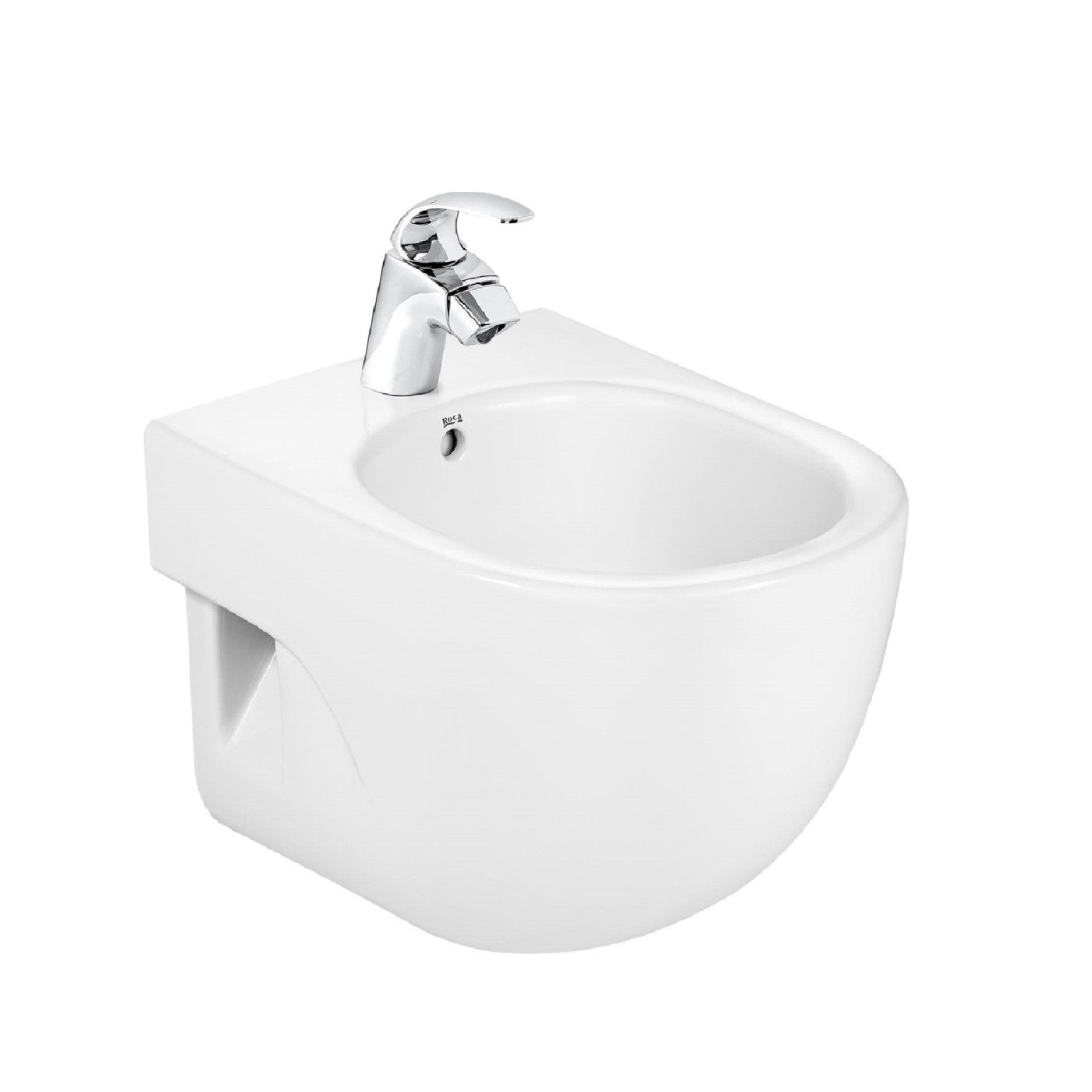 Roca Meridian Compact White bide konzolni sa rupom za bateriju 36x48x30 A357246000