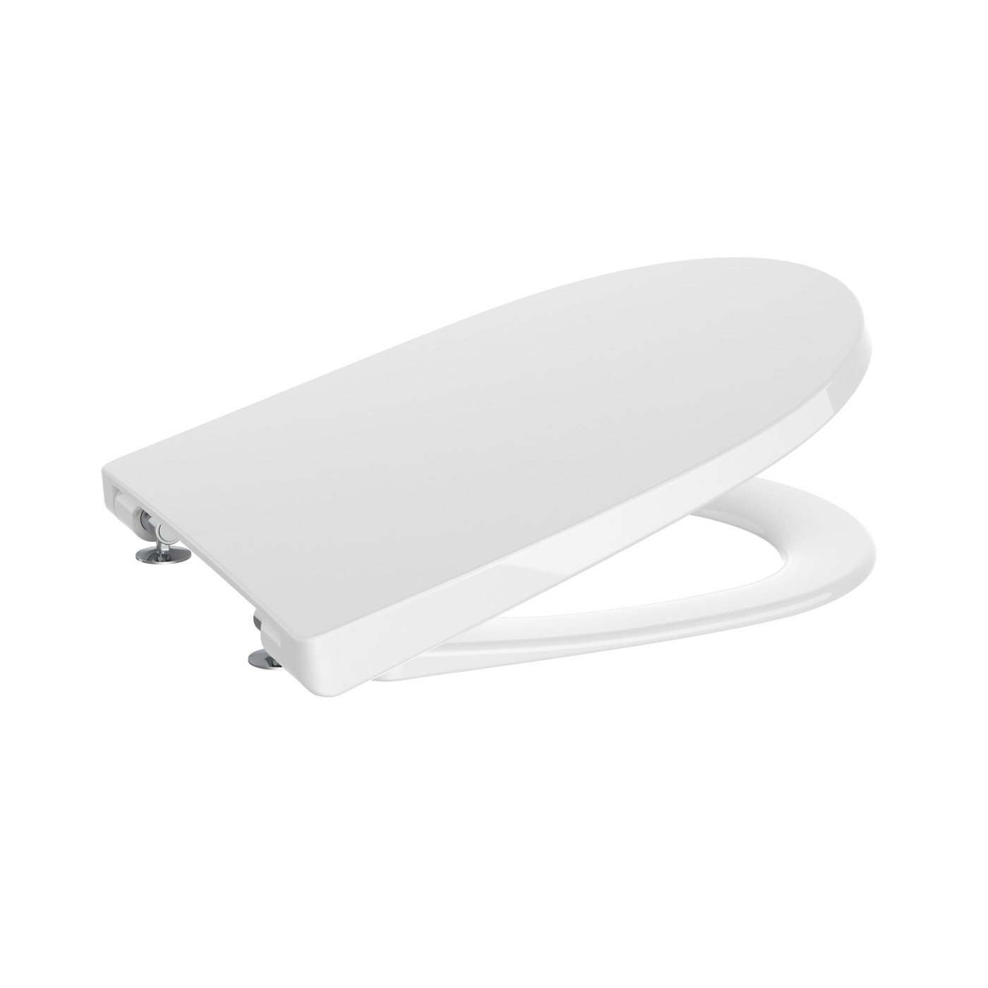 Roca Ona Compact SoftClose White daska za WC šolju sporospuštajuća i lakoskidajuća sa šarkama od nerđajućeg čelika A801E22002