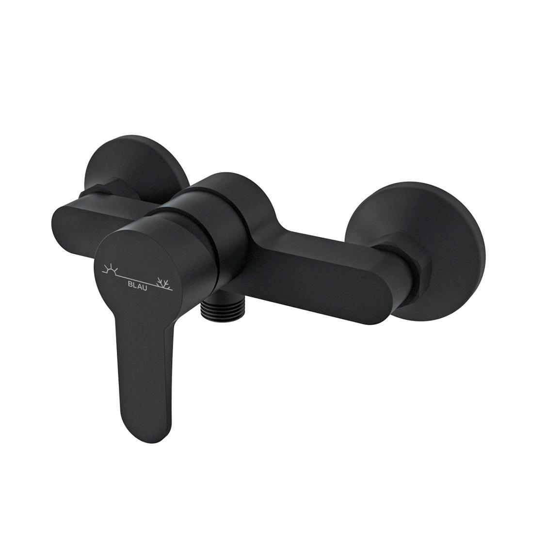 Rosan Blau Matt Black baterija (slavina) za tuš B137100B