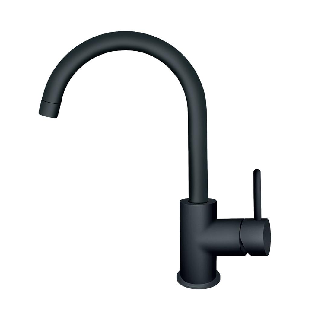 Rosan Dark 205 Matt Black baterija (slavina) za sudoperu JD38101