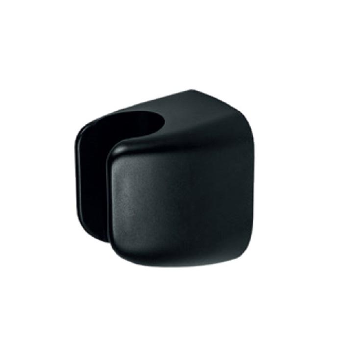 Rosan Dark Matt Black zidni držač ručnog tuša PDTV01D