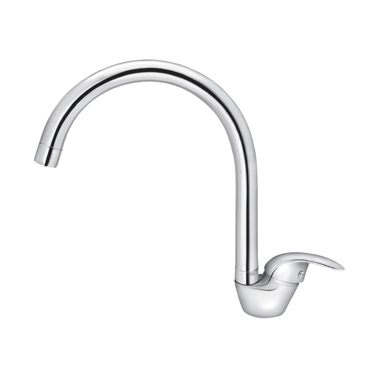 Rosan King 190 Chrome baterija (slavina) za sudoperu sa izlivom dužine 230mm od tela baterije J382201