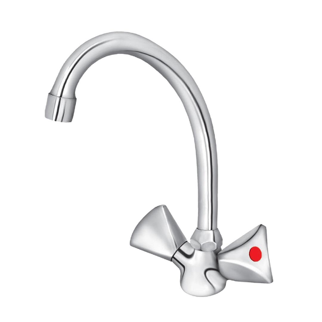 Rosan Klasik 215/200 Chrome baterija (slavina) za sudoperu sa 3 cevi K26101