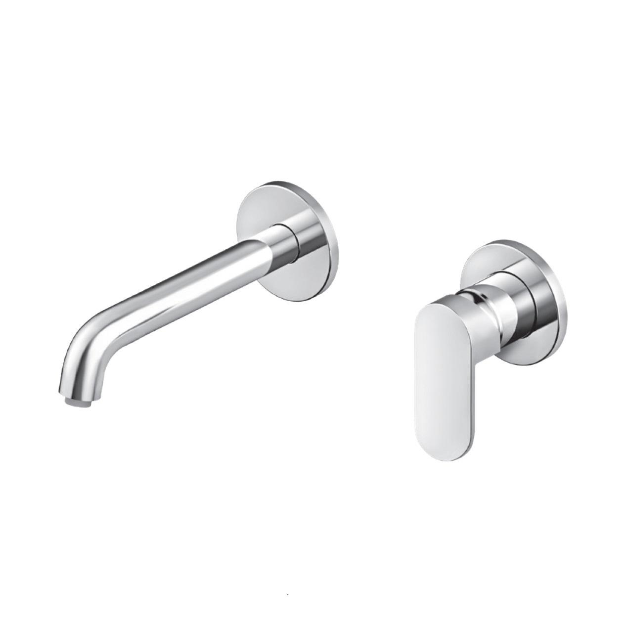 Rosan Mistique 180 Chrome baterija (slavina) za umivaonik uzidna (kompletan set) JM31401