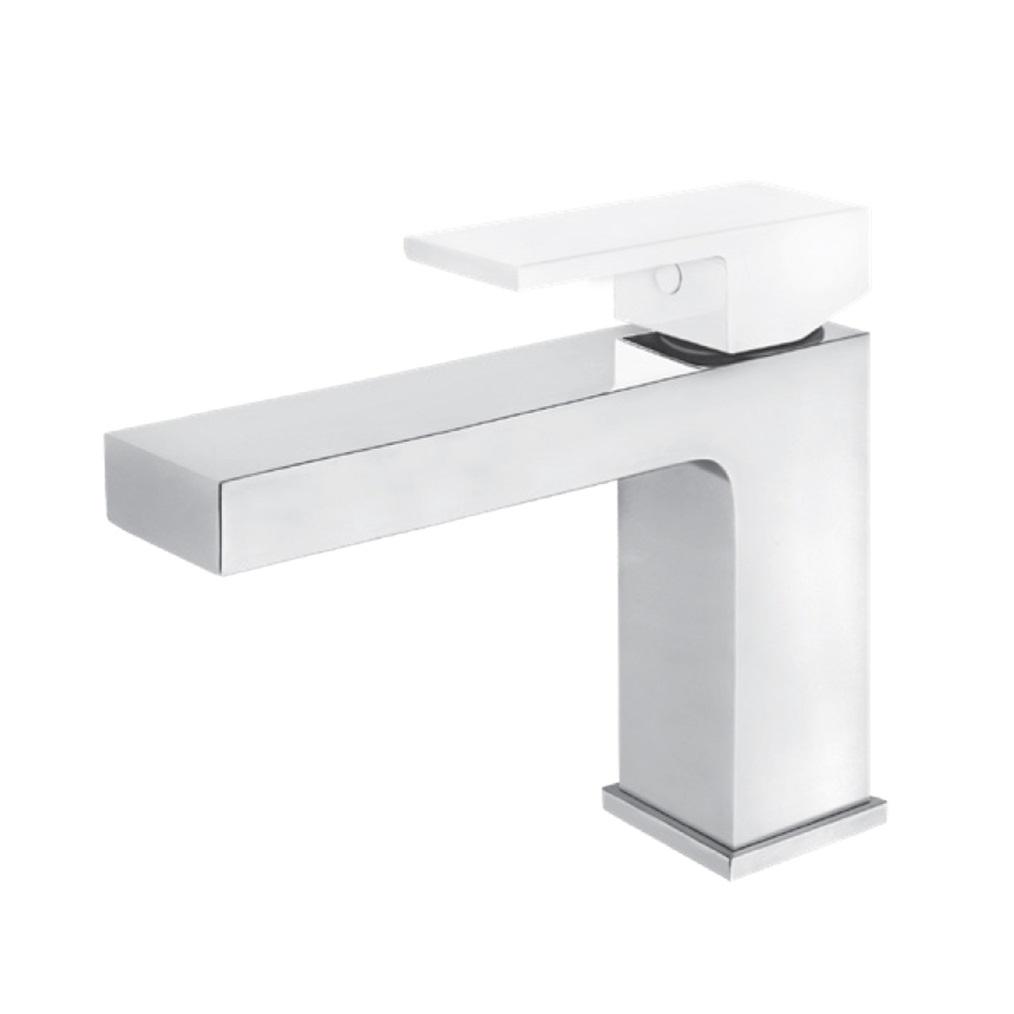 Rosan Quadro 107 White/Chrome baterija (slavina) za umivaonik JQ30201W