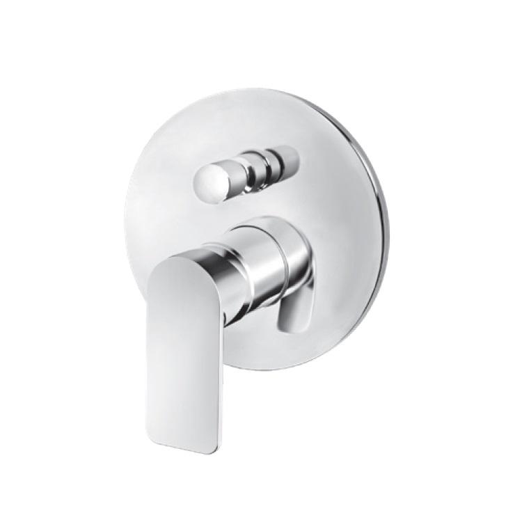 Rosan S2 Chrome mešač sa prebacivačem sa 2 funkcije (kompletan set) 231901