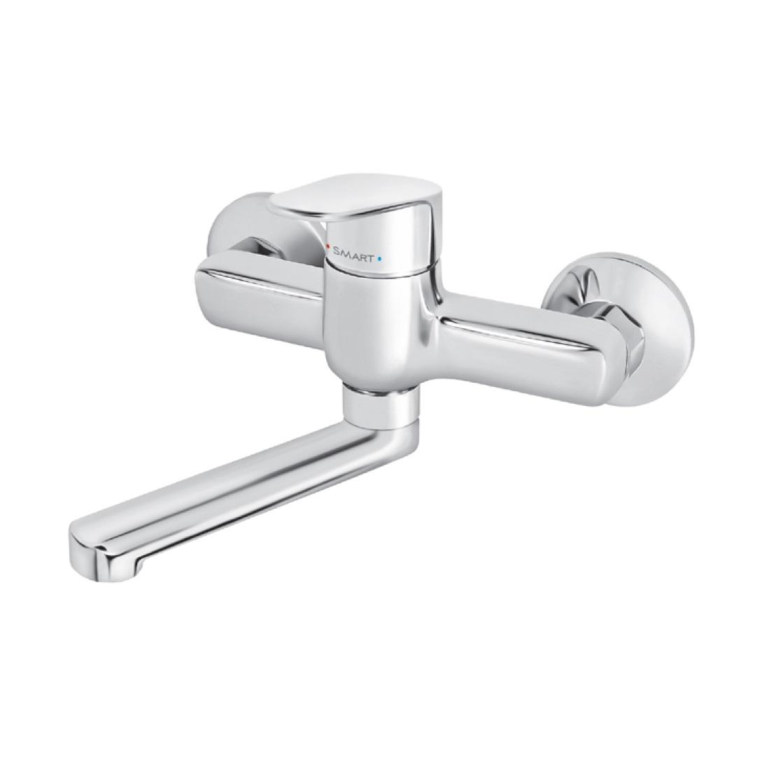 Rosan Smart 150 Chrome baterija (slavina) za umivaonik/sudoperu zidna JA321001